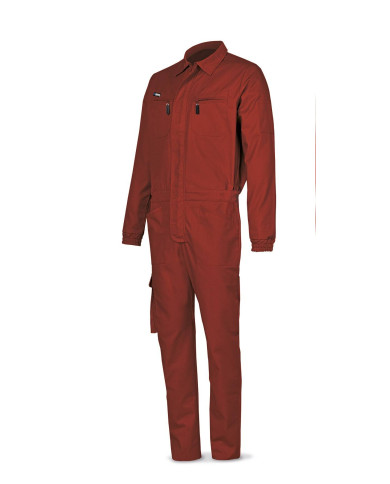 Buzo rojo poliéster/algodón de 245 g MARCA