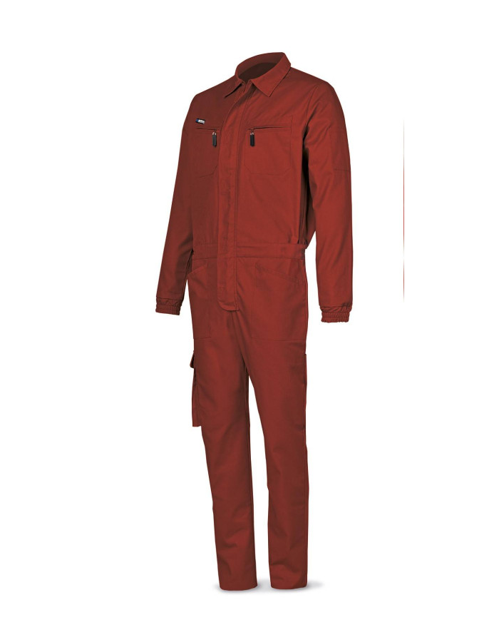 Buzo rojo poliéster/algodón de 245 g MARCA