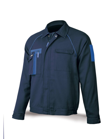 Chaqueta azul marino en Algodón de 270 g MARCA