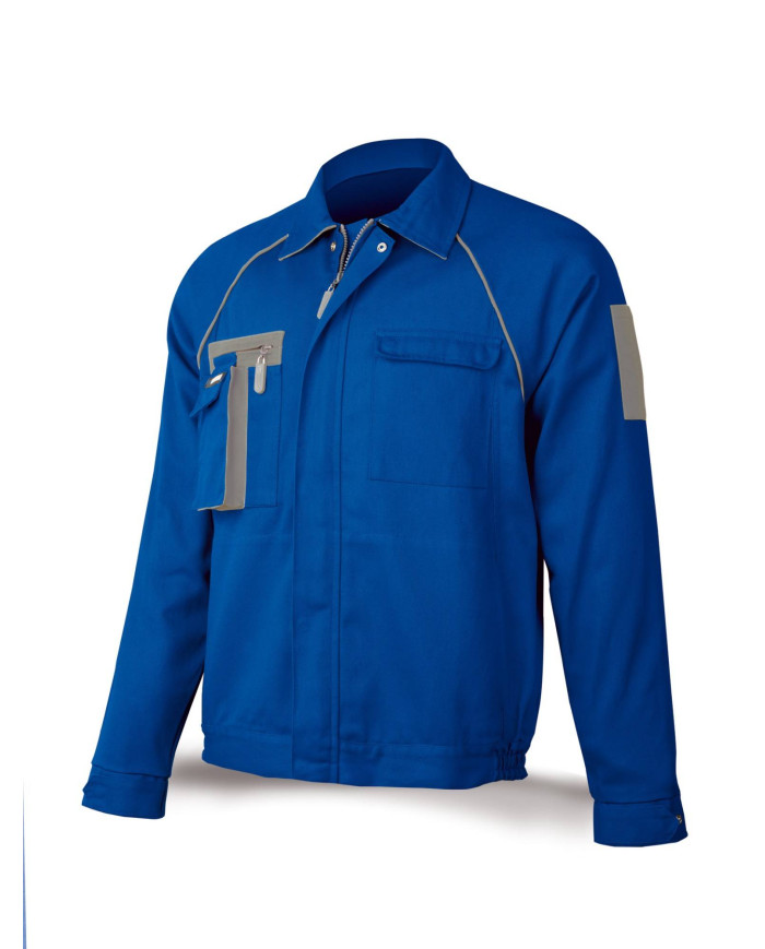 Chaqueta azulina en Algodón de 270 g MARCA