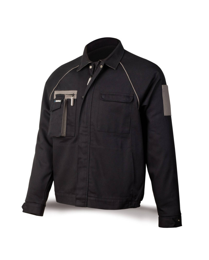 Chaqueta negro en Algodón de 270 g MARCA