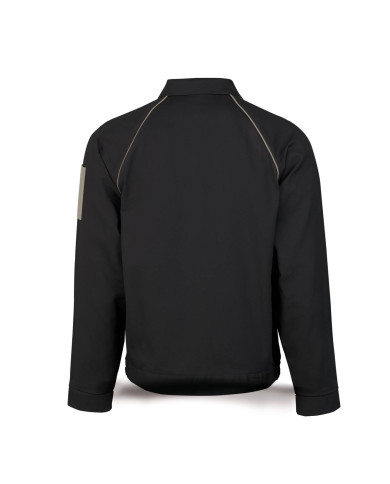 Chaqueta negro en Algodón de 270 g MARCA