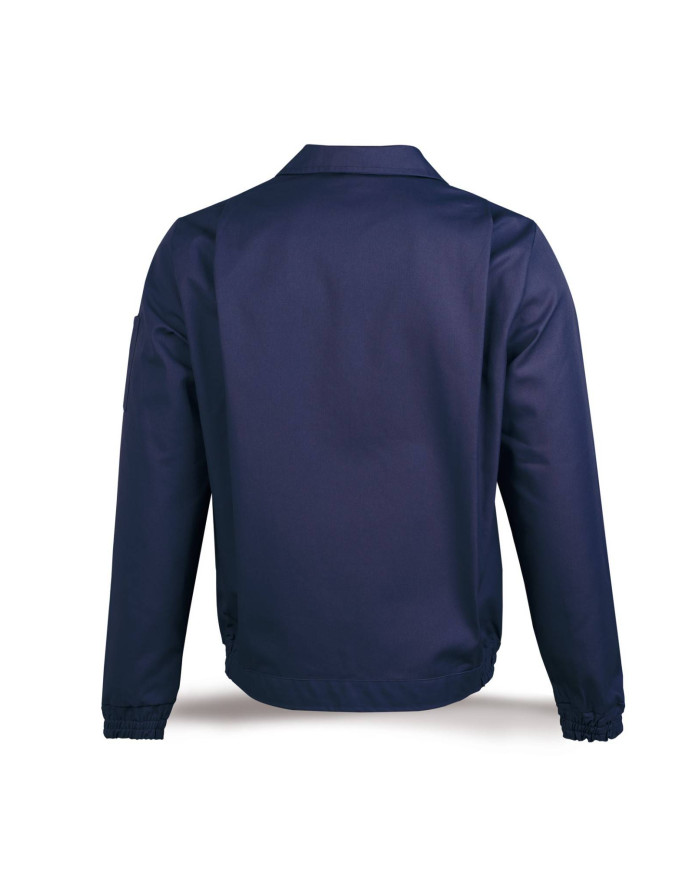 Chaqueta azul marino en Algodón de 245 g MARCA