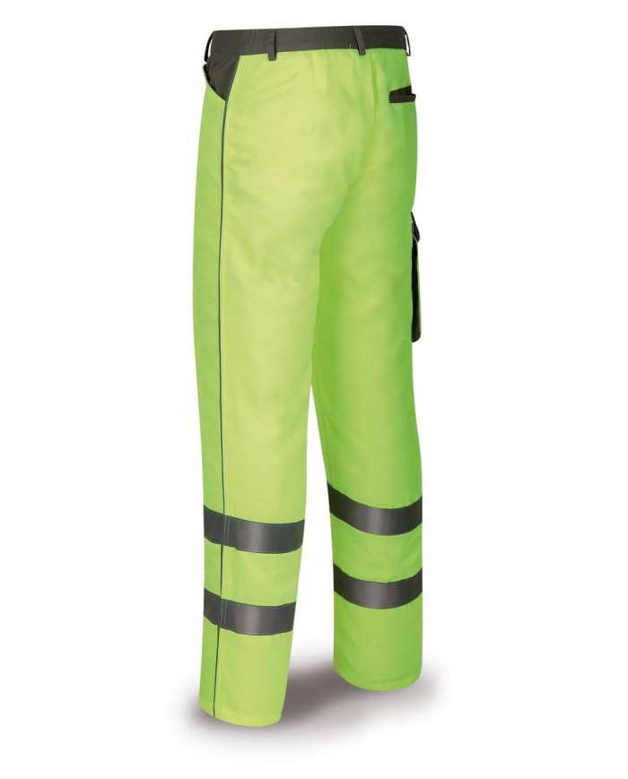 Pantalón Alta visibilidad poliéster/algodón 230 gr MARCA