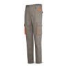 Pantalón agris en Algodón de 270 g. Multibolsillos MARCA