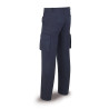 Pantalón azul marino poliester/algodón de 245 g. Multibolsillo MARCA