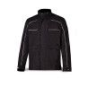 Chaqueta CANVAS negro poliéster/algodón 245 gr MARCA