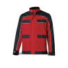 Chaqueta CANVAS rojo/negro poliéster/algodón 245 gr MARCA