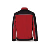 Chaqueta CANVAS rojo/negro poliéster/algodón 245 gr MARCA