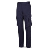 Pantalón STRETCH azul marino algodón 240 gr. Multibolsillo MARCA