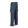 Pantalón DESMONTABLE azul marino algodón 200 gr. Multibolsillos MARCA
