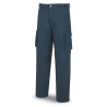 Pantalón ESPECIALISTA azul marino algodón 245 gr. Multibolsillos MARCA