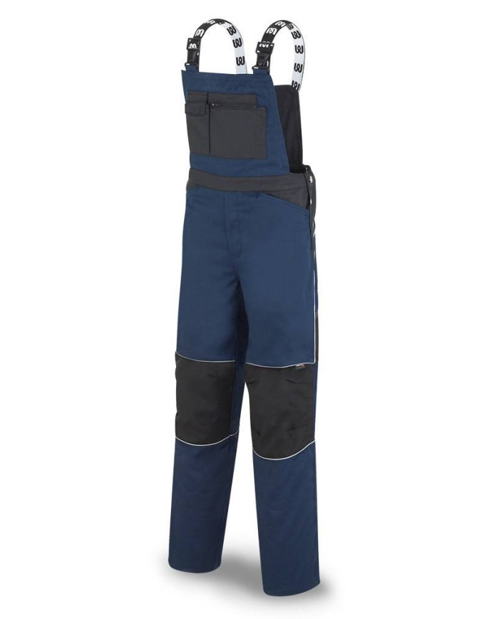 Peto FIRST LINE azul marino/negro poliéster/algodón 245 gr MARCA