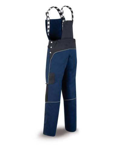 Peto FIRST LINE azul marino/negro poliéster/algodón 245 gr MARCA