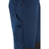Pantalón STRETCH azul marino poliéster/algodón 245 gr. Multibolsillo MARCA