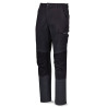 Pantalón STRETCH gris poliéster/algodón 245 gr. Multibolsillo MARCA