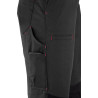 Pantalón STRETCH gris poliéster/algodón 245 gr. Multibolsillo MARCA