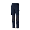 Pantalón STRETCH Pro Series azul marino algodón. 220 gr. Multibolsillos MARCA