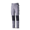 Pantalón STRETCH Pro Series gris algodón. 220 gr. Multibolsillos MARCA