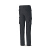 Pantalón STRETCH Pro Series negro algodón. 220 gr. Multibolsillos MARCA
