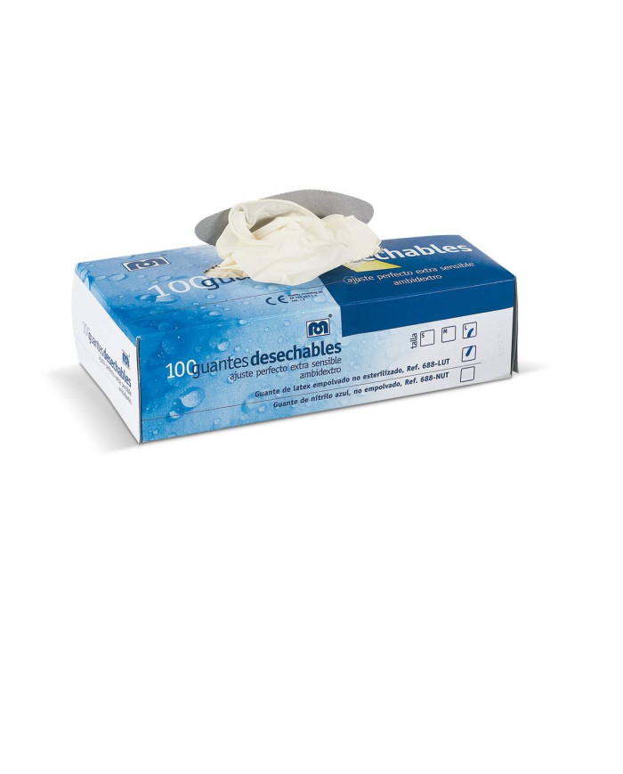 Guante de látex empolvado MARCA