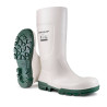 Bota de agua blanca de seguridad PVC caña alta. Dunlop® (S4 SR FO LG)