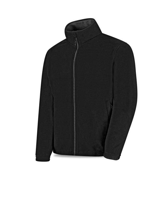 Chaqueta polar modelo QUETZAL negra 280 gr METEO