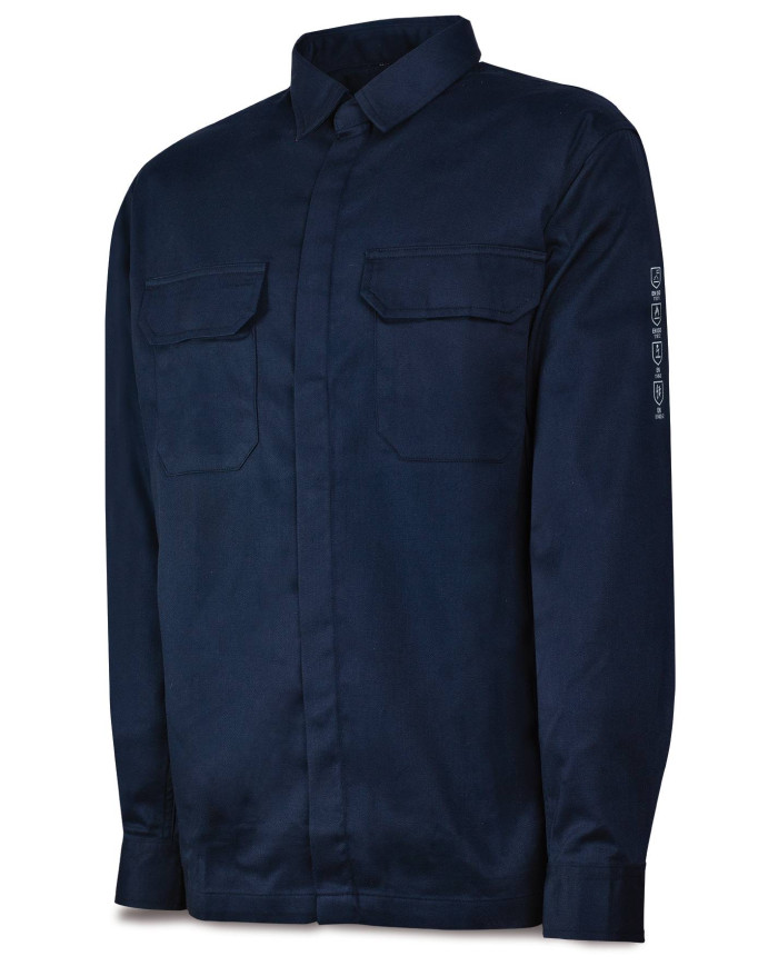 Camisa IGNÍFUGA y ANTIESTÁTICA Algodón 220 gr MARCA