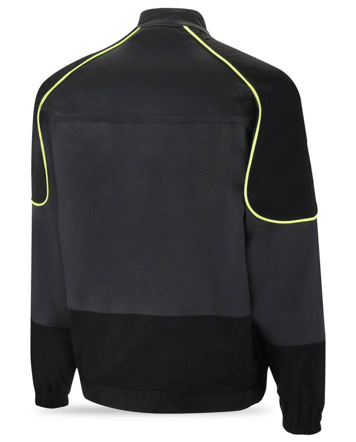 Chaqueta PRO SERIES Stretch gris/negro poliéster/algodón 245 gr MARCA