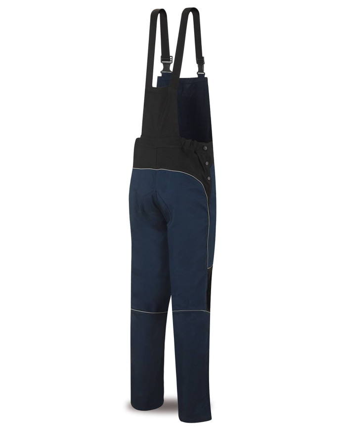 Peto PRO SERIES Stretch azul marino/negro poliéster/algodón 245 gr MARCA
