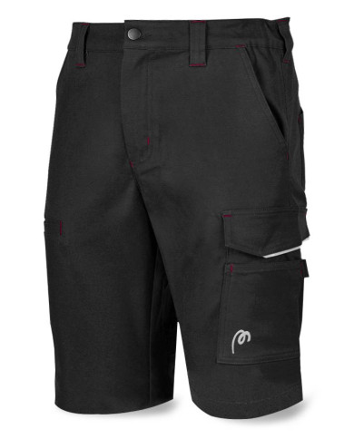 Bermuda STRETCH Pro Series gris 245 gr. Multibolsillo MARCA