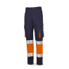 Pantalón bicolor de alta visibilidad poliéster/algodón 240 g MARCA
