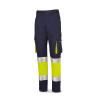 Pantalón bicolor de alta visibilidad poliéster/algodón 240 g MARCA
