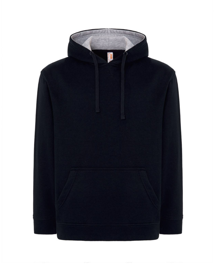 Unisex Ocean Hooded Contrast Kangaroo JHK