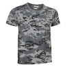 Camiseta SOLDIER pixelado gris