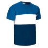 Camiseta VARSITY rojo loto-blanco-azul royal