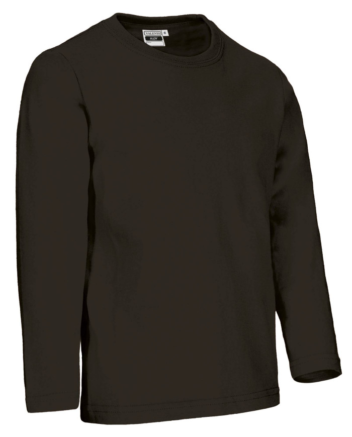 Camiseta infantil M/L RUDY negro