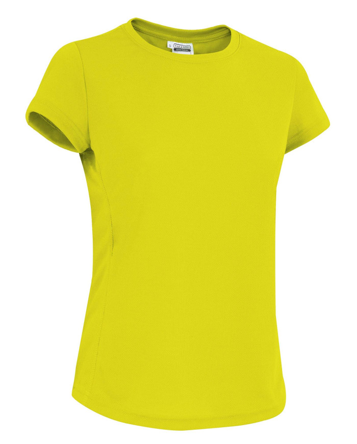 Camiseta Técnica Mujer BRENDA rosa flúor