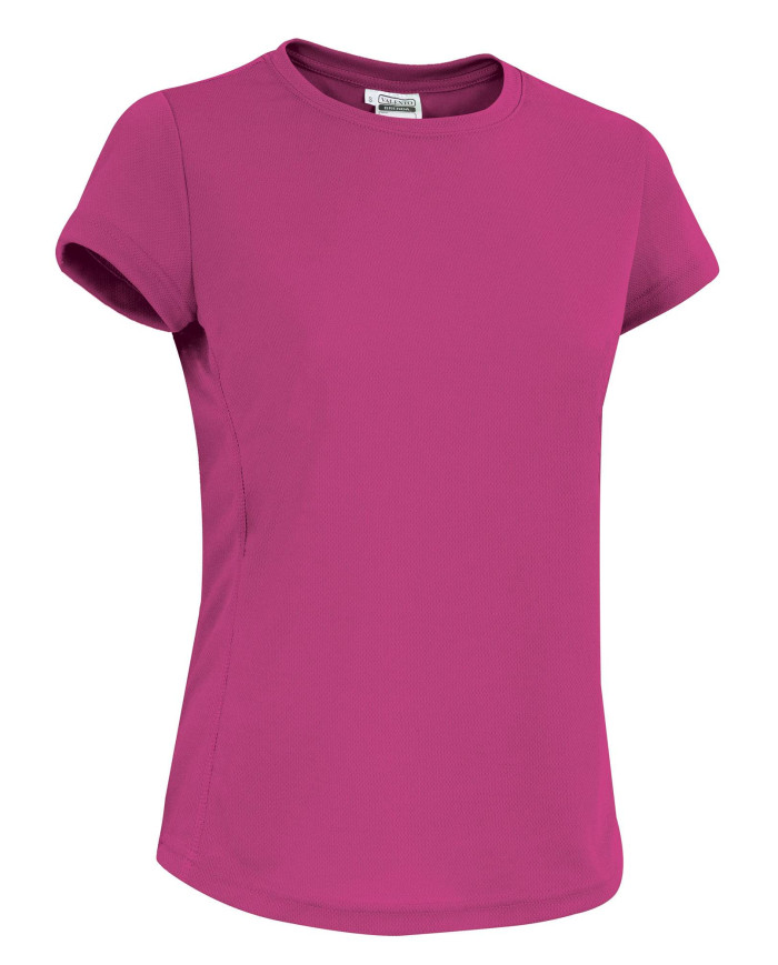 Camiseta Técnica Mujer BRENDA rosa flúor