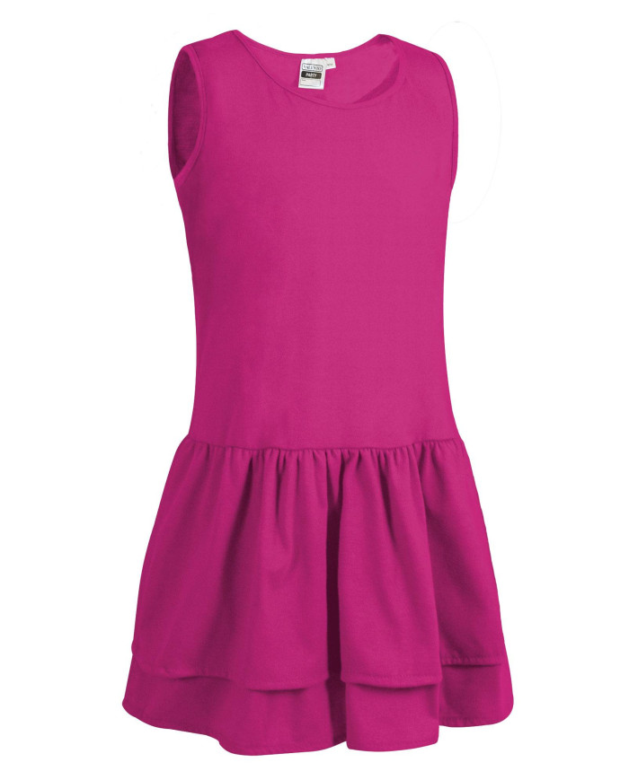 Vestido infantil PARTY rosa magenta