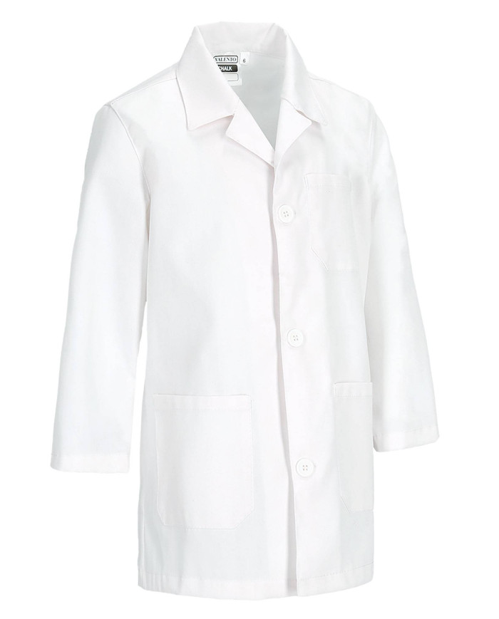 Bata infantil CHALK blanco