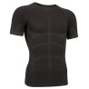 Camiseta térmica elástica M/C COLDASY negro