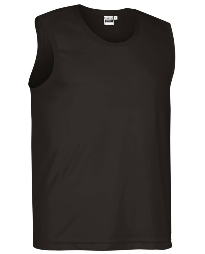 Camiseta técnica sin mangas SPRINT negro