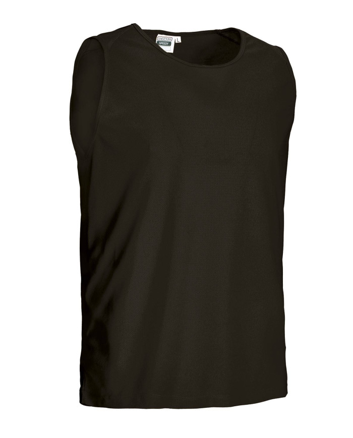 Camiseta técnica sin mangas SPEEDY negro