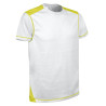 Camiseta técnica BRICKPLUS blanco-negro