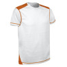 Camiseta técnica BRICKPLUS blanco-negro