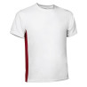 Camiseta técnica LEOPARD blanco-negro