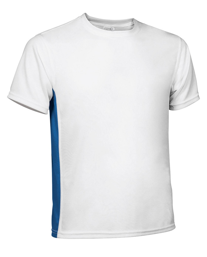 Camiseta técnica LEOPARD blanco-negro