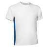 Camiseta técnica LEOPARD blanco-negro