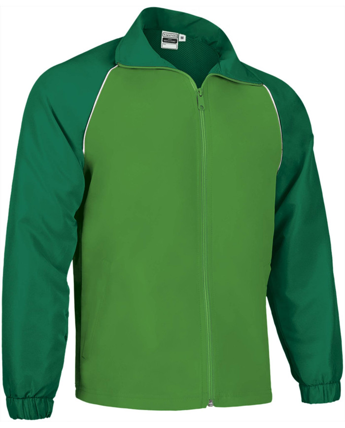 Chaqueta deportiva MATCHPOINT granate caoba-gris humo-negro